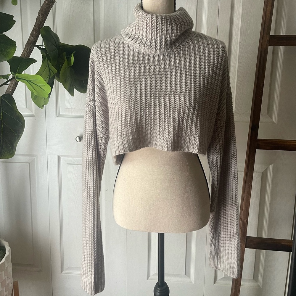 Crop turtleneck  Sweater